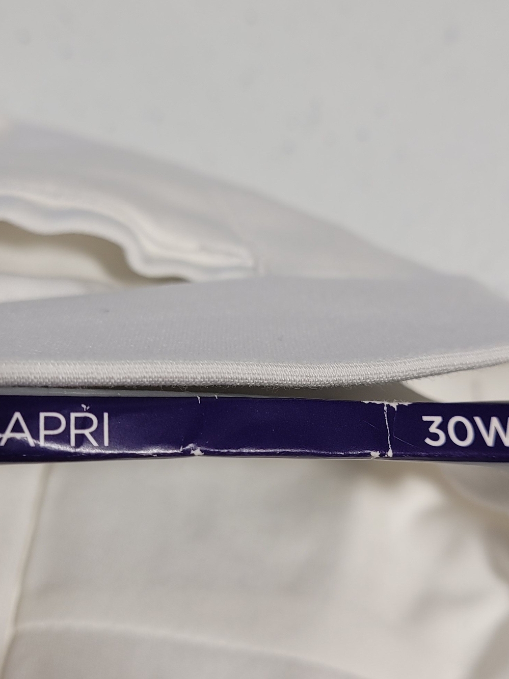 Catherines White Capris - Picture 4 of 5